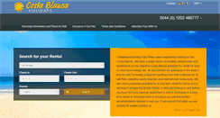 Desktop Screenshot of costablancaholidays.eu